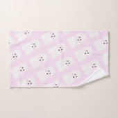 Le motif de fantôme le plus mignon (Serviette à main)