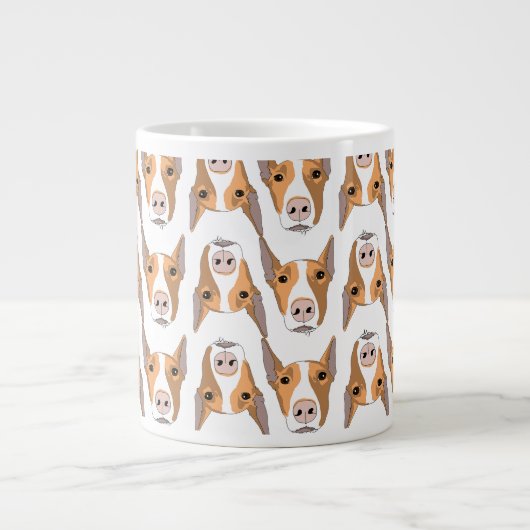 Le Motif Podenco Jumbo Mug (Devant)