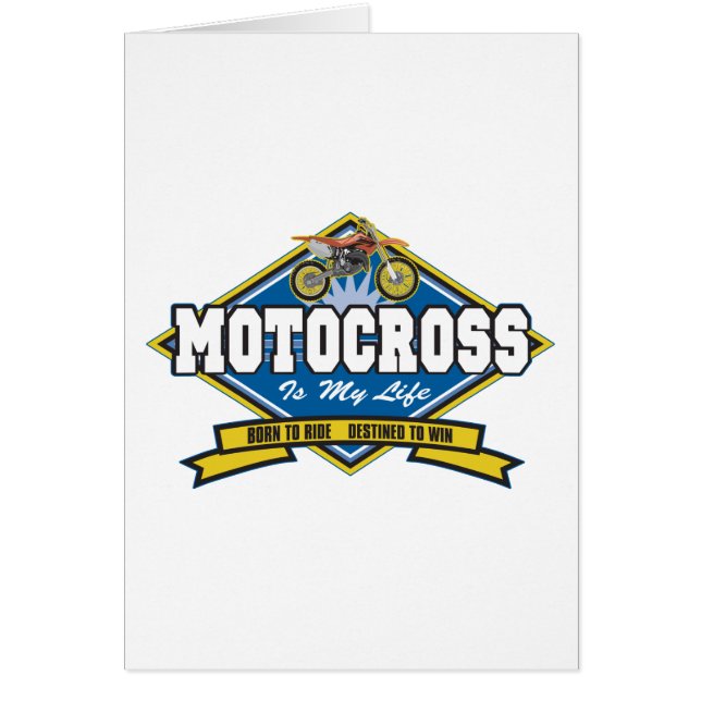 Le motocross est ma vie (Devant)