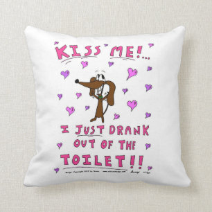 Le moucheron "M'EMBRASSENT" coussin