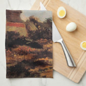 Le Moulin de Blute Fin by Vincent van Gogh Theedoek (Quarter Fold)