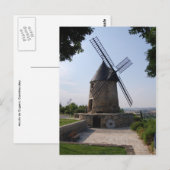Le Moulin de Cugarel, Castelnaudary Briefkaart (Voorkant / Achterkant)