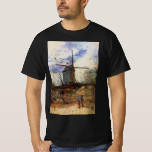 Le Moulin de la Galette door Vincent van Gogh T-shirt