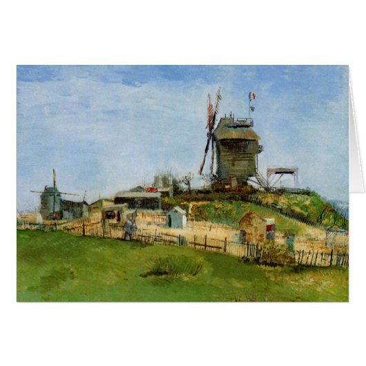 Le Moulin de la Galette par Vincent van Gogh (Devant horizontal)