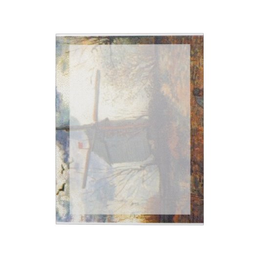 Le Moulin de la Galette Van Gogh Notitieblok (Gedraaid)