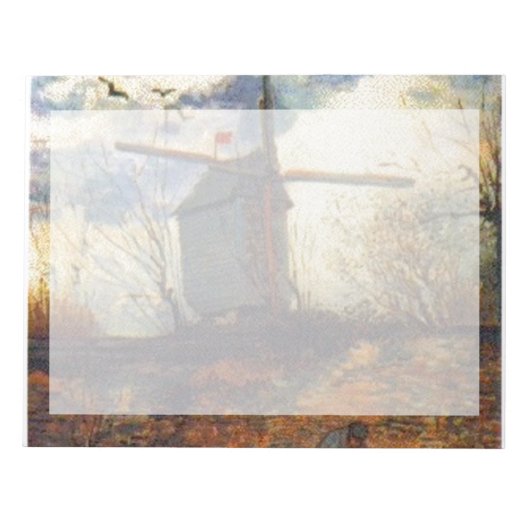 Le Moulin de la Galette Van Gogh Notitieblok (Voorkant)