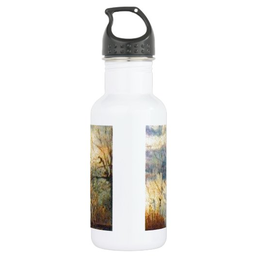 Le Moulin de la Galette Van Gogh Waterfles (Achterkant)