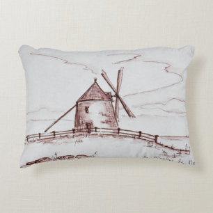 Le Moulin de Moidrey Windmolen Pontorson Accent Kussen
