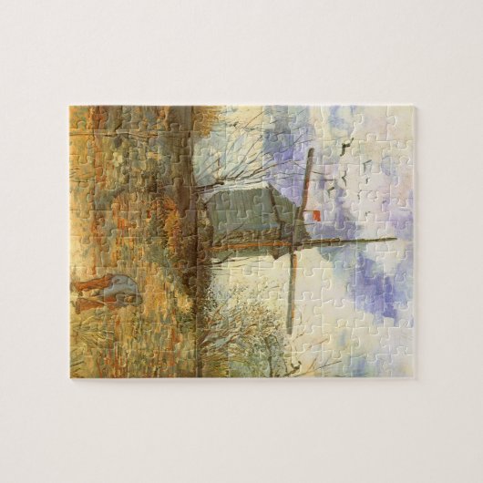 Le Moulin Galette van Vincent van Gogh, Windmills Legpuzzel (Horizontaal)