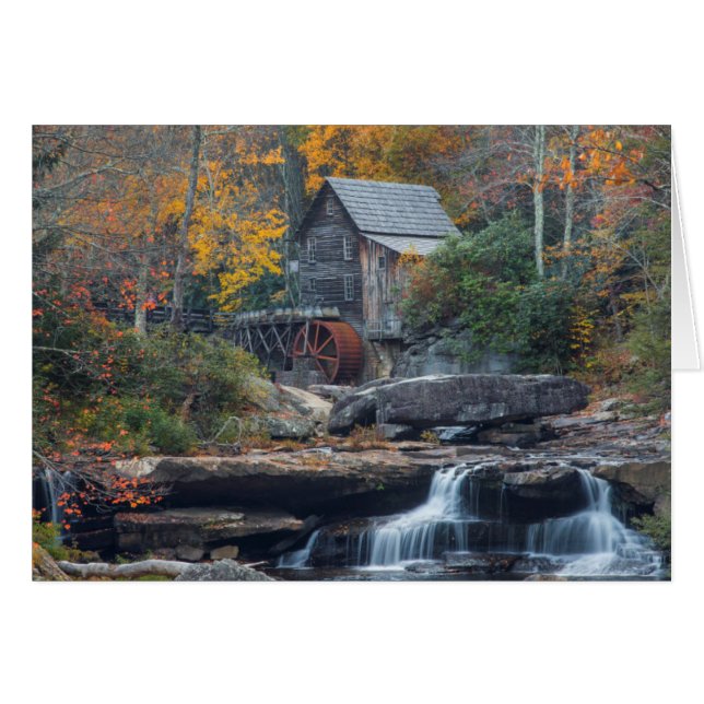 Le moulin historique sur Glade Creek (Devant horizontal)