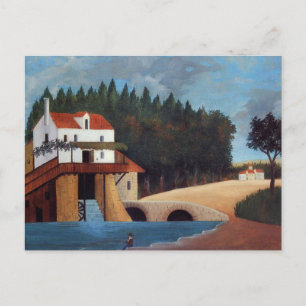 Le moulin par Henri Rousseau Carte postale