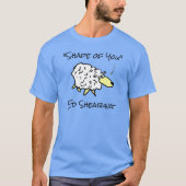 Le mouton chante la forme de vous - T-shirt (Devant)