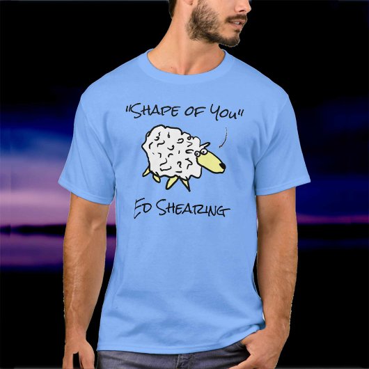 Le mouton chante la forme de vous - T-shirt