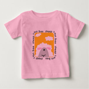 Le mouton indique des T-shirts et des cadeaux de