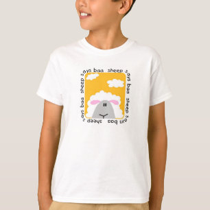 Le mouton indique des T-shirts et des cadeaux de
