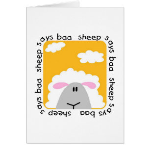 Le mouton indique des T-shirts et des cadeaux de b