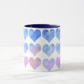 Le mug à cœur bleu (Centre)