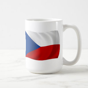 Le Mug avec le drapeau de la République tchèque