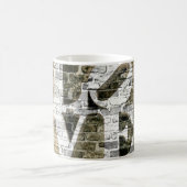 Le MUG D'AMOUR Briques Nuetrales Graffiti Urbain (Centre)