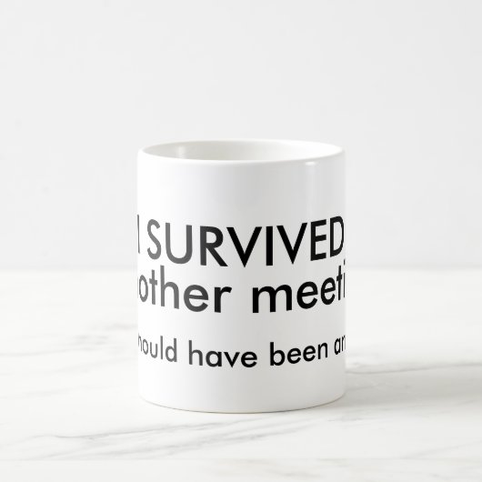 Le Mug de Survived Meeting Coffee (Centre)