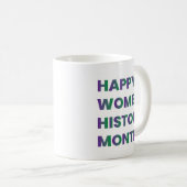 Le mug MOIS DE L'HISTOIRE DES FEMMES (Devant droit)