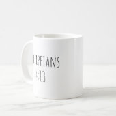 Le mug Philippiens 4:13 (Devant gauche)