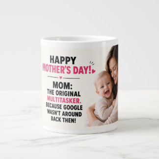 Le multitâche original, Mug photo personnalisé pou