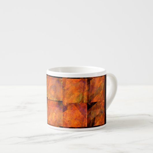 Le mur Art Abstrait Espresso Mug (Devant droit)