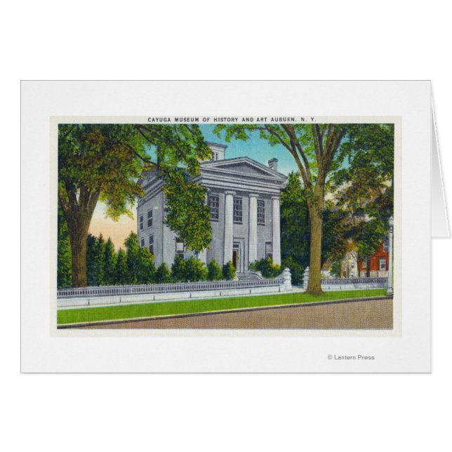 Le musée Cayuga d'Histoire et d'Art (Devant horizontal)