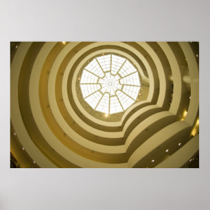 Le musée de Guggenheim - affiche