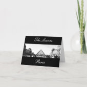 Le musée de Louvre, cartes pour notes de ~ de (Devant)