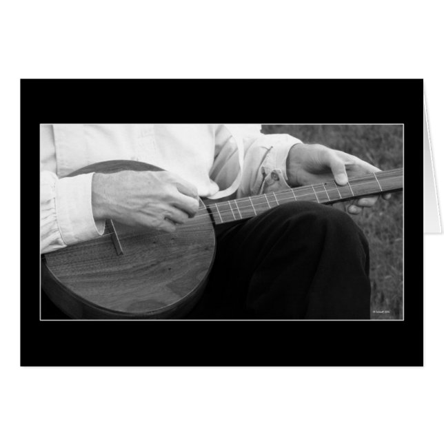 Le musicien (Devant horizontal)