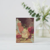 Le musicien - Carte de visite (Debout devant)