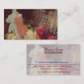 Le musicien - Carte de visite (Devant / Derrière)
