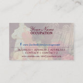 Le musicien - Carte de visite (Dos)