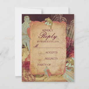 Le musicien - RSVP / Invitation