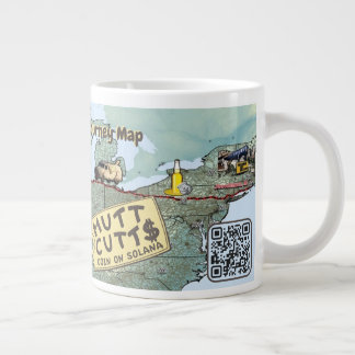 Le Mutt $Cutts Journey Jumbo Mug