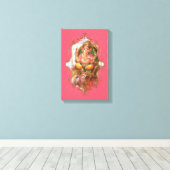 Le Mystique De L'Inde 23 - Toile Enveloppée (Insitu (Plancher de Bois))