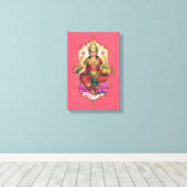 Le Mystique De L'Inde 34 - Toile Enveloppée (Insitu (Plancher de Bois))