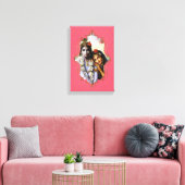 Le Mystique De L'Inde 35 - Toile Enveloppée (Insitu(Salon))