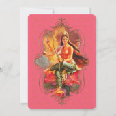 Le Mystique De L'Inde 41 - Carte De Voeux (Devant)