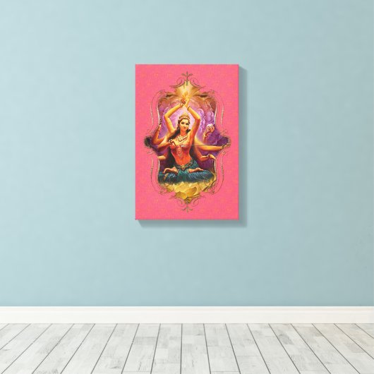 Le Mystique De L'Inde 53 - Toile Emballée (Insitu (Plancher de Bois))