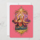 Le Mystique De L'Inde 54 - Carte De Voeux (Devant)