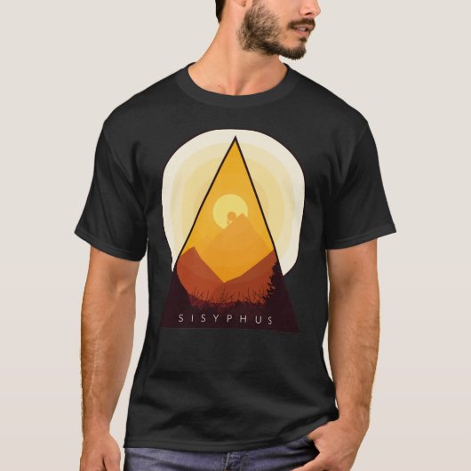 Le mythe du T-shirt classique Sisyphus (Devant)