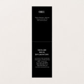 Le Natif américain étudie le carte de visite (Intérieur déplié)