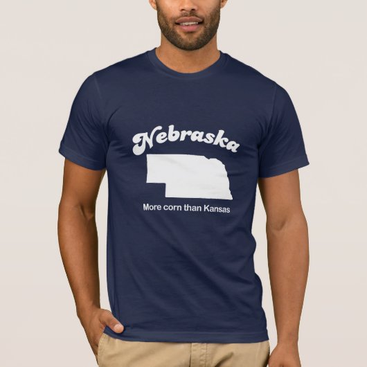 Le Nébraska - plus de maïs que le T-shirt du (Devant)