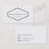 Le néo- carte de visite du cru | de (Devant / Derrière)