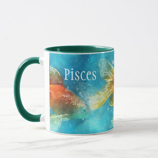 Le Neptune sous-marin Pisce Fish Mug (Gauche)
