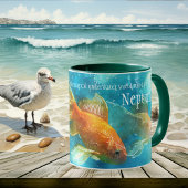 Le Neptune sous-marin Pisce Fish Mug