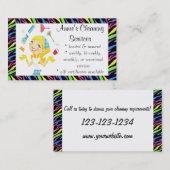 Le nettoyage entretient la couleur de carte de (Devant / Derrière)